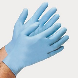 GLOVE NITRILE ENDURE PF LG BL 10/100/CS